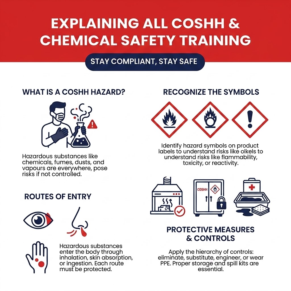 COSHH awareness training course information