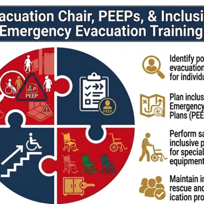 Evacuation Chair, PEEPs & Inclusive Emergency Evacuation Training