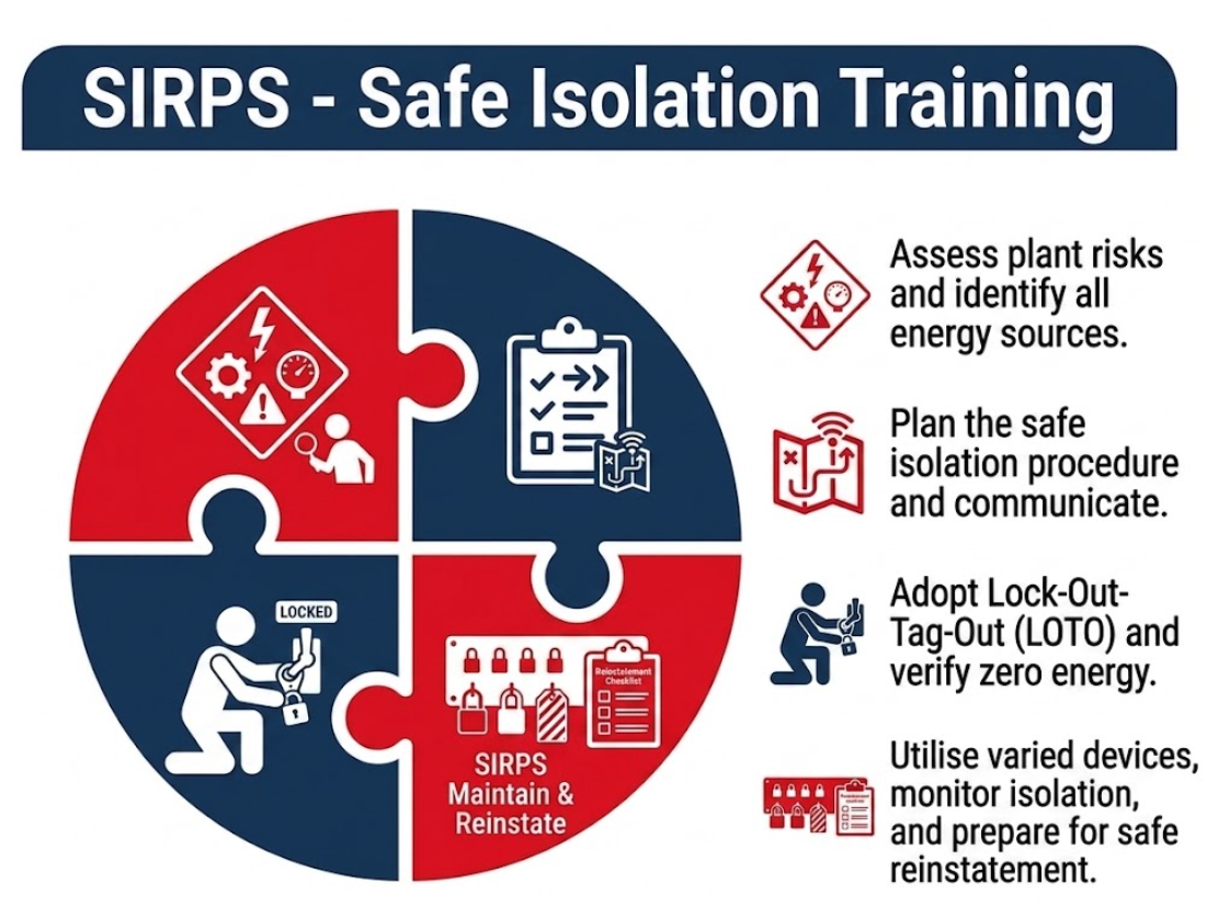 SIRPS safe isolation and reinstatement training course